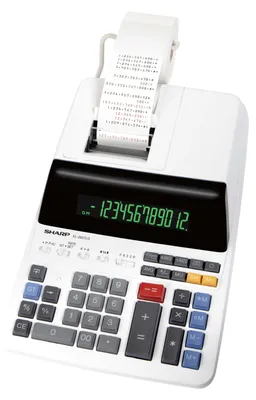 Produktbild von Sharp EL-2607LG Taschenrechner Desktop Druckrechner Schwarz, Weiß