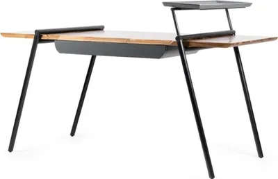 Immagine prodotto di Mobili per ufficio scrivania da lavoro marrone scrivania in legno scrivania per computer tavolo arredamento