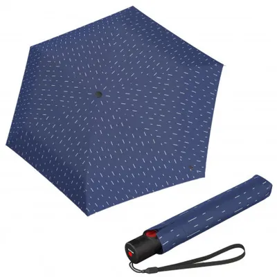 Obrázek produktu pro Knirps KNIRPS U.200 RAIN BLUE - elegantní dámský plně automatický deštník