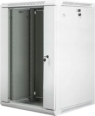 Zdjęcie produktu dla Lanberg WF01-6618-10S, Szafa wisząca, 18U, 60 kg, 30 kg, Szary