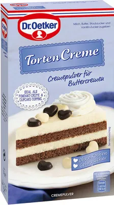 Produktbild von Dr. Oetker Tortencreme klassische Art 100g