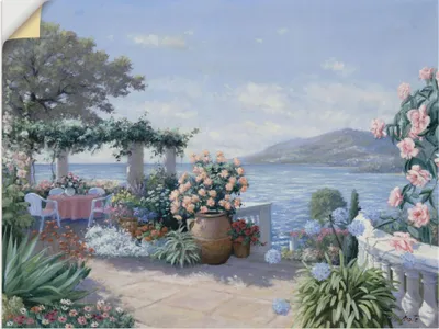 Produktbild von ARTland Wandbild, selbstklebend Großartige Sicht Größe: 120x90 cm