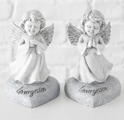Produktbild von Dekofigur Gravy Engel 2sort. Kunstharz H.17 cm Stückpreis