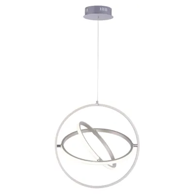 Zdjęcie produktu dla Lampa wisząca LED, ściemnialna, regulowane pierścienie, 50 cm