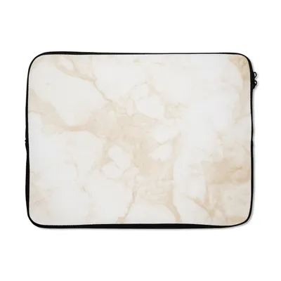 Produktbild von MuchoWow® Laptop Hülle 15 Zoll Marmor - Weiß - Gold - Luxus Laptoptasche - Laptoptasche - Sleeve - Rundum-Schutz