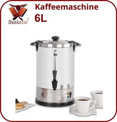 Produktbild von Beeketal Gastro Kaffeemaschine 6L - BGK6