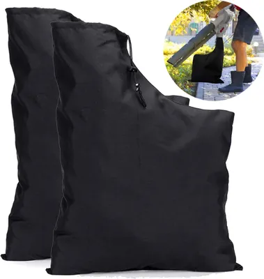 Produktbild von 2 Stück Fangsack passend für Laubsauger Laub Sauger Fang Sack Beutel Set Garten
