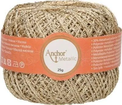 Obrázek produktu pro Anchor Metallic 303 Háčkovací příze
