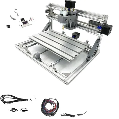 Obrázek produktu pro CNC gravírovací stroj, řízení GRBL, lehký a univerzální, s ovladačem 1, bez laseru
