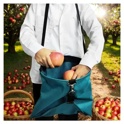 Produktbild von Gartenschürze mit hohem Fassungsvermögen, wasserdicht und verstellbar für Damen