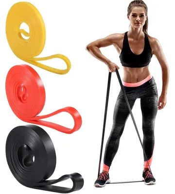 Imagen del producto de Set de 3 bandas de resistencia para entrenamiento de fuerza