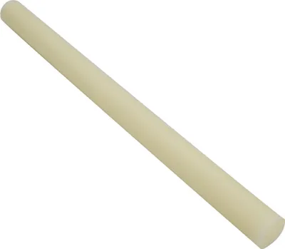 Image de Barre ronde en nylon blanc, de haute qualité, en plastique. Diamètre : 20/35 mm, longueur : 500 mm (35 x 500 mm)