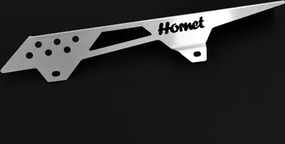 Zdjęcie produktu dla Osłona łańcucha kompatybilna z Honda CB 900 F Hornet BJ 2002-05 Logo srebrne