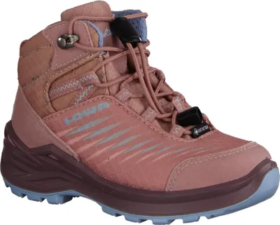 Produktbild von Lowa Zirrox II GTX Mid JR Wanderschuhe, Boots, Mädchen, Textil, Altrosa/Eisblau - Kinderschuhe Teens Mädchen Gr. 25 - 42, Mehrfarbig