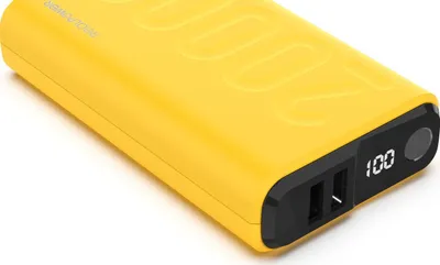 Produktbild von RealPower Powerbank PB-20000 Set       gelb        20.000mAh