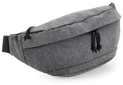 Produktbild von BagBase BG143 | Bauchtasche Oversized Across Body Bag - 47 x 20 x 8 cm - Farbe: Grey Marl - Größe: 47 x 20 x 8 cm