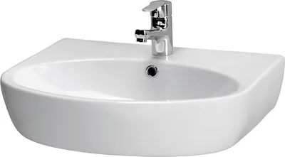 Produktbild von Cersanit Waschtisch PARVA 60 x 46 cm weiß glänzend CCWF1000680936