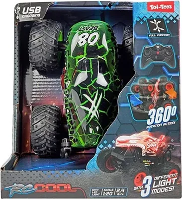 Obrázek produktu pro Toi-Toys RC-Cool Monstertruck 1:20 + Licht Assorti