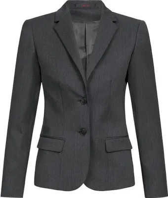 Produktbild von Greiff Corporate BASIC Damen Business-Blazer Regular-Fit Anthrazit 40