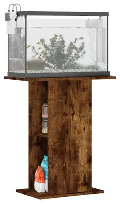 Obrázok produktu pre Skrinka pod akvárium – skrinka na akvárium – 60,5 x 36 x 72,5 cm – drevotrieska – armádovo zelená