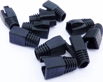 Image de DATACOM capuchon pour RJ45 (CAT6A,CAT7) noir (10pcs)