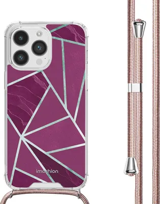 Obrázek produktu pro imoshion Designové pouzdro s páskem iPhone 14 Pro – Bordeaux Graphic