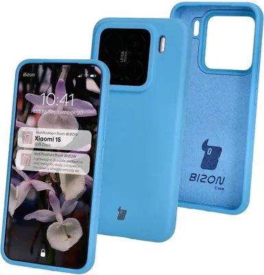 Produktbild von Bizon Soft Case Xiaomi 15 blau