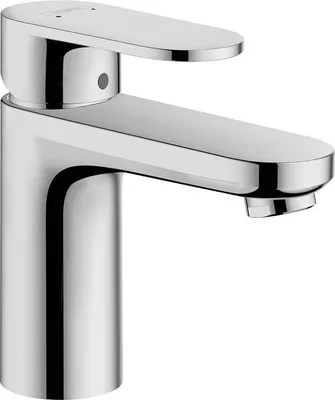 Produktbild von Badkraan mit Wassersparen, 100 mm Höhe, Chrom, Wannenarmatur