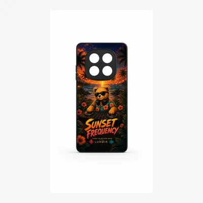 Produktbild von Xiaomi Redmi Note 14 4G Hülle Handyhülle Schutzhülle Case mit Sonnenuntergang Motiv – LUNØIR ©