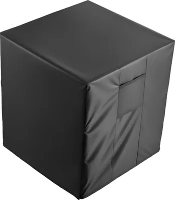 Obrázek produktu pro Ochranný obal SucceBuy pro klimatizační jednotky, 960 x 960 x 1010 mm, třívrstvá vodoodpudivá polyesterová tkanina, univerzální kryt pro venkovní jednotky, černý