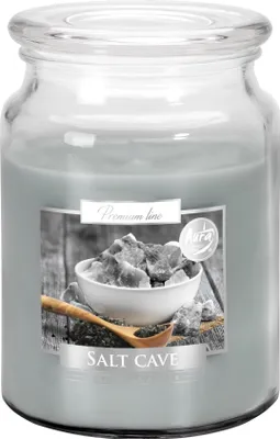 Obrázek produktu pro Svíčka ve skle SOLNÁ JESKYNĚ vonná 500g