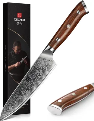 Produktbild von XinZuo - Damast-Gemüsemesser - B13R Yu series