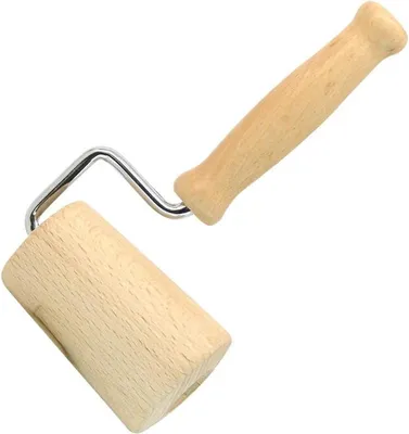 Image de Mini rouleau à pâtisserie en bois 17 cm Fackelmann Boissellerie