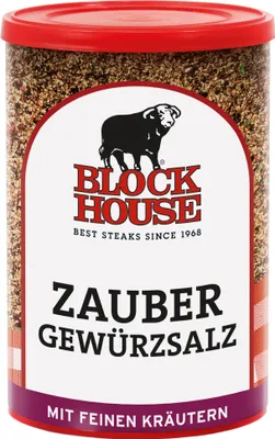 Produktbild von Block House Zaubergewürzsalz, Dose 280g