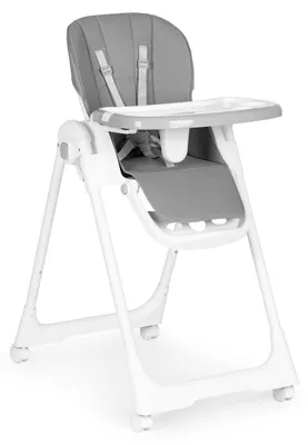 Immagine prodotto di ECOTOYS HA-013: Seggiolone per bambini, regolabile in altezza, con cinture a 5 punti, colore grigio