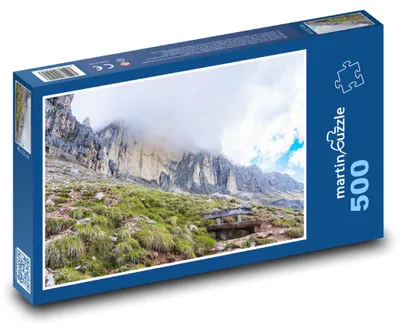 Produktbild von martinpuzzle - Puzzle 500 Teile - Dolomiten - Südtirol