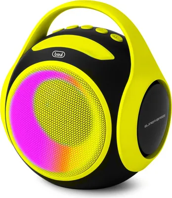 Obrázek produktu pro Trevi XR 8A 202, 20 W, Bezdrátový, USB typu C, Párty reproduktor, Žlutá, Voděodolný