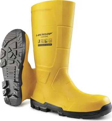 Produktbild von Dunlop Stiefel JobGuard full safety S5 gelb nach EN ISO 20345:2011 S5 SRC AN  Größe 38