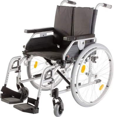 Produktbild von Leichtgewichtrollstuhl Pyro light silber-metallic>>>>SB 41 cm