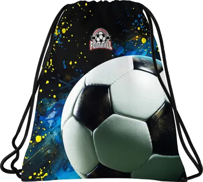 Produktbild von Fussball Kinder Turnbeutel Sportbeutel Rucksack Sporttasche Motiv
