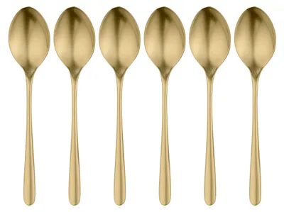 Produktbild von Tafellöffel Set 6 Stück LUI GOLD goldenfarben - Verlo