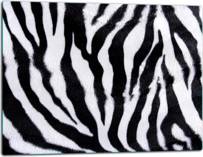 Produktbild von Glasschneidebrett Herdabdeckplatte Glaskeramikkochfeld Universal 52x40 cm Muster Rippen
