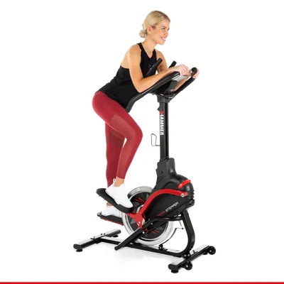 Obrázek produktu pro HAMMER Cross Stepper, Magnetický cross trenažér, 130 kg, Domácí, Vnitřní, 2 m, Černá, Červená