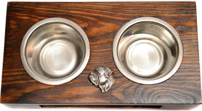 Produktbild von Art-Dog Futterstation mit Näpfen Bullmastiff