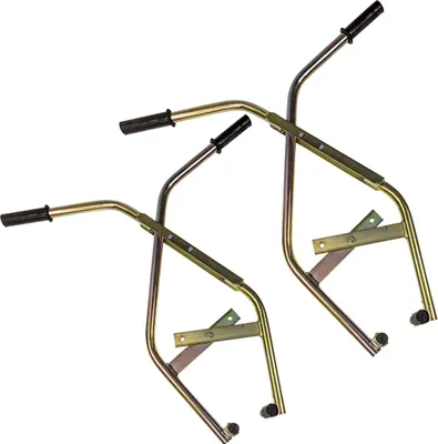 Produktbild von 2x Bordsteinzange Bordsteinträger Versetzzange Steinträger bis 45 cm bis 100kg verzinkt