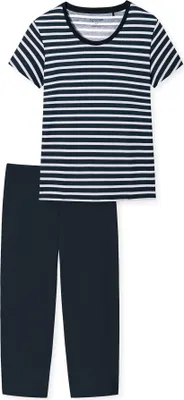 Produktbild von Schiesser Damen Schlafanzug 3/4, 1/2 Arm 36 dunkelblau ST