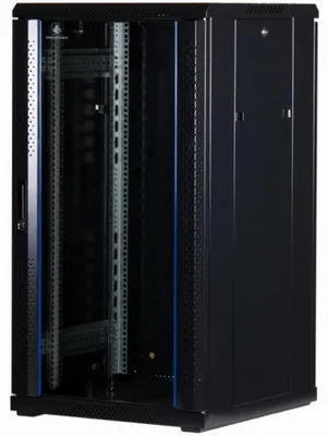 Produktbild von ROCKSTABLE Netzwerkschrank 19" 22 HE 600x600x1200mm