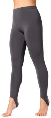 Image de Leggings thermiques pour femmes Bellivalini, doublés, leggings d'hiver avec étriers BLV50-274 (graphite, XL)