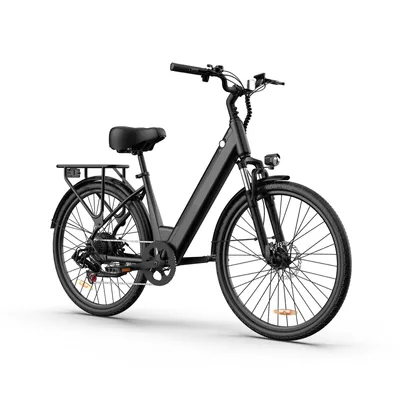 Produktbild von Qekud E26 Hochkohlenstoffstahl E-Bike 26*1.95 Zoll Reifen 80 km Reichweite 36V 13Ah Akku Shimano 7-Gang