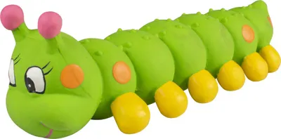 Produktbild von Duvo+ Hundespielzeug Latex Raupe grün